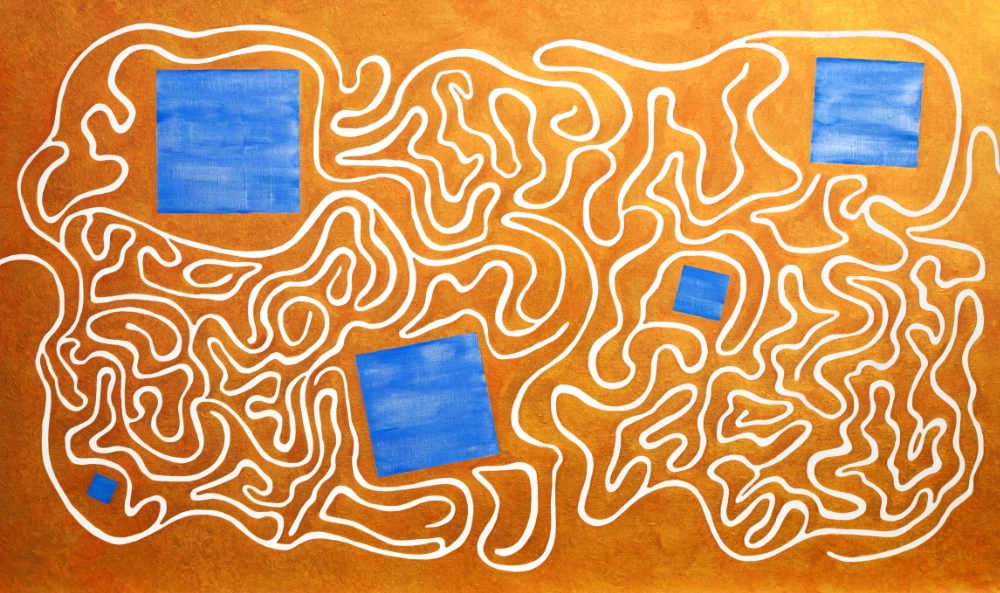 maze art by V-XL