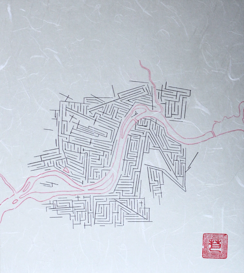 maze art by V-XL