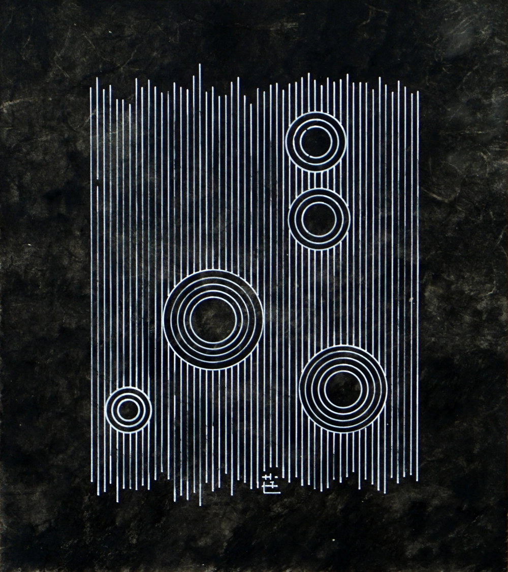 line and circle art by V-XL