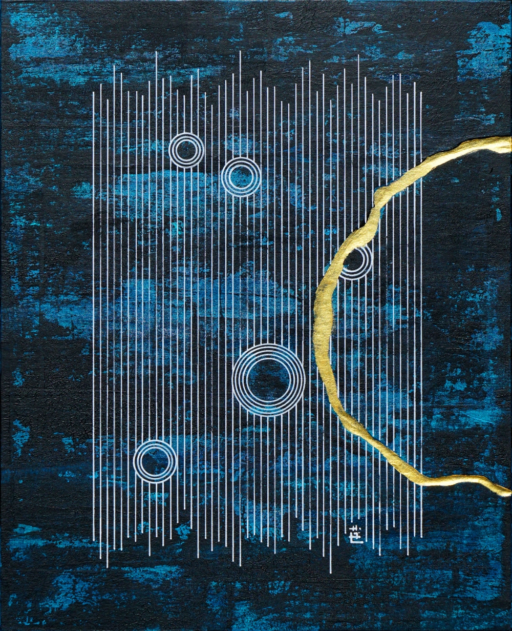 line and circle art by V-XL